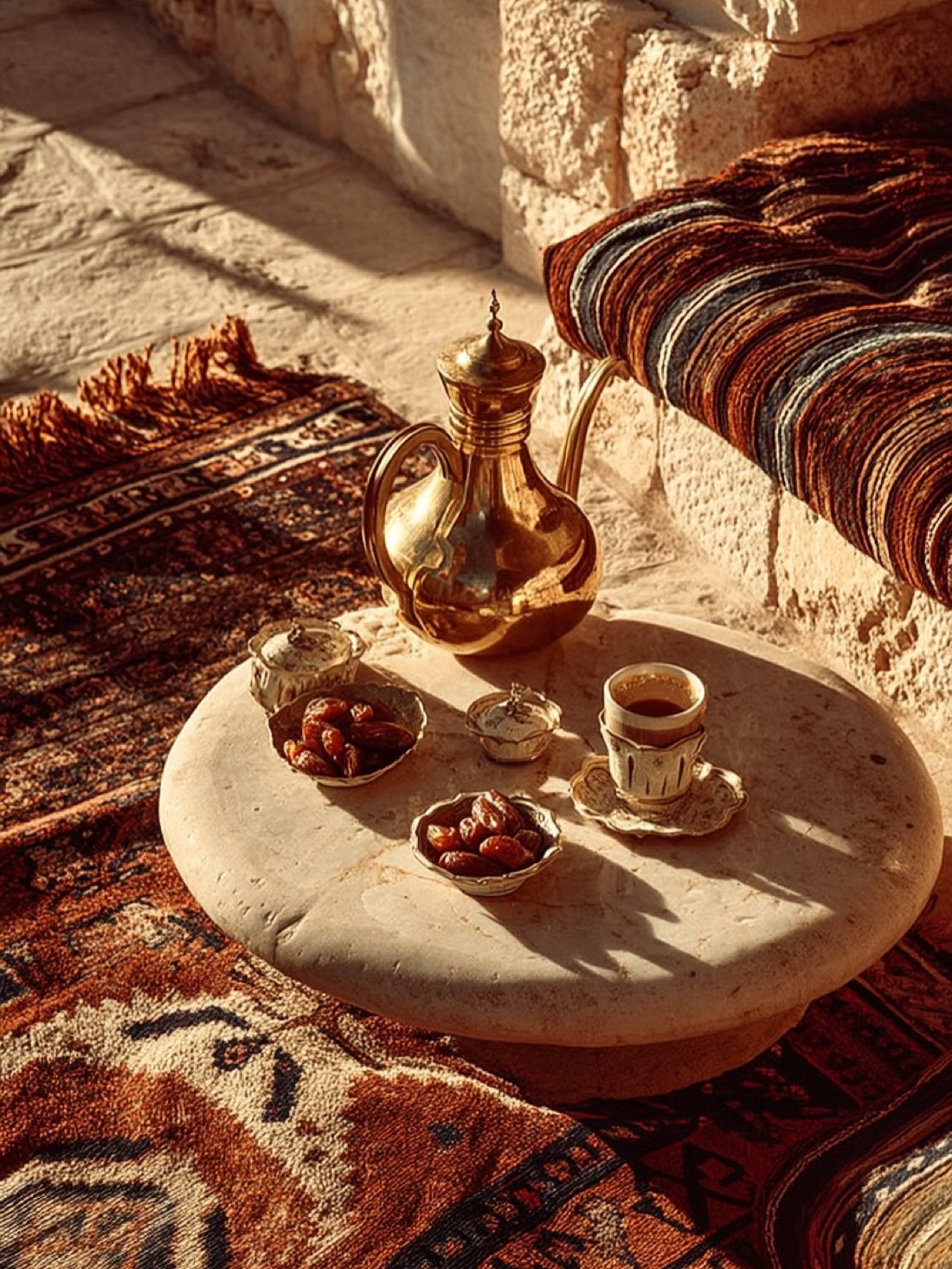 Sun coffee rugs camel why not, frame 3